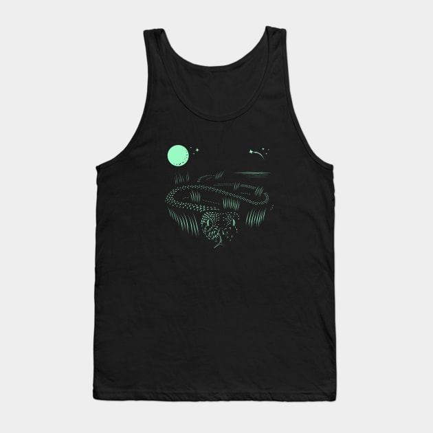 Snake in the Grass Tank Top by BurchCreativeDesign